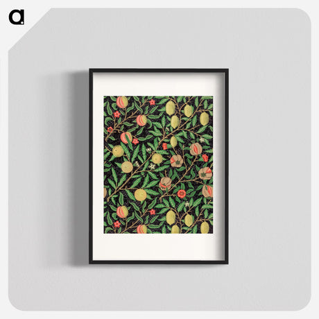 William Morris(ウィリアム モリス) - Fruit pattern (1862) - ウィリアム モリス Poster. - artgraph.「アートをもっと気軽に」世界の名画やアート作品をポスターなど身近なアイテムにプリントして販売するサイト「artgraph.」ポスター、アートフレーム、スマホケース、ノート…etcなど多くの製品を用意しております。専属アーティストの作品もあり、ここだけしか買えないアートに出会えます。│