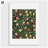 Fruit pattern - William Morris Poster.