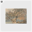 アートポストカード-A Great Tree - ウィリアム ターナー Postcard.