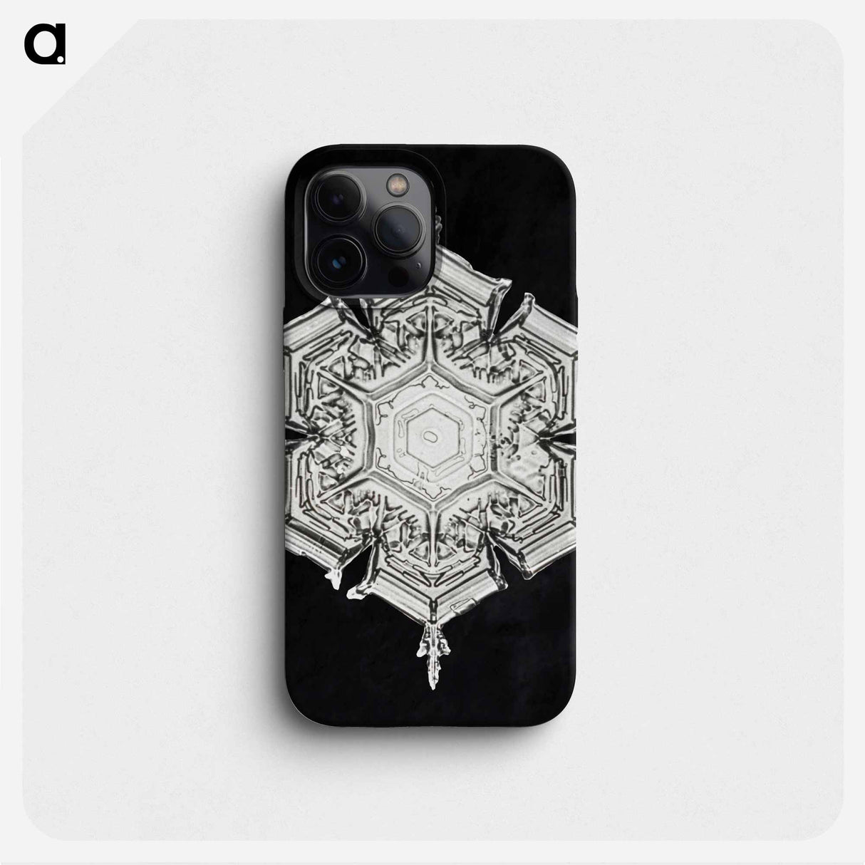 Wilson Bentley's Snowflake 579A - ウィルソン ベントレー Phone Case.