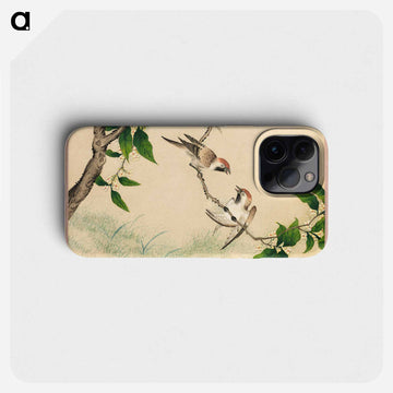 Gossiping Sparrows - Zhang Ruoai Phone Case.