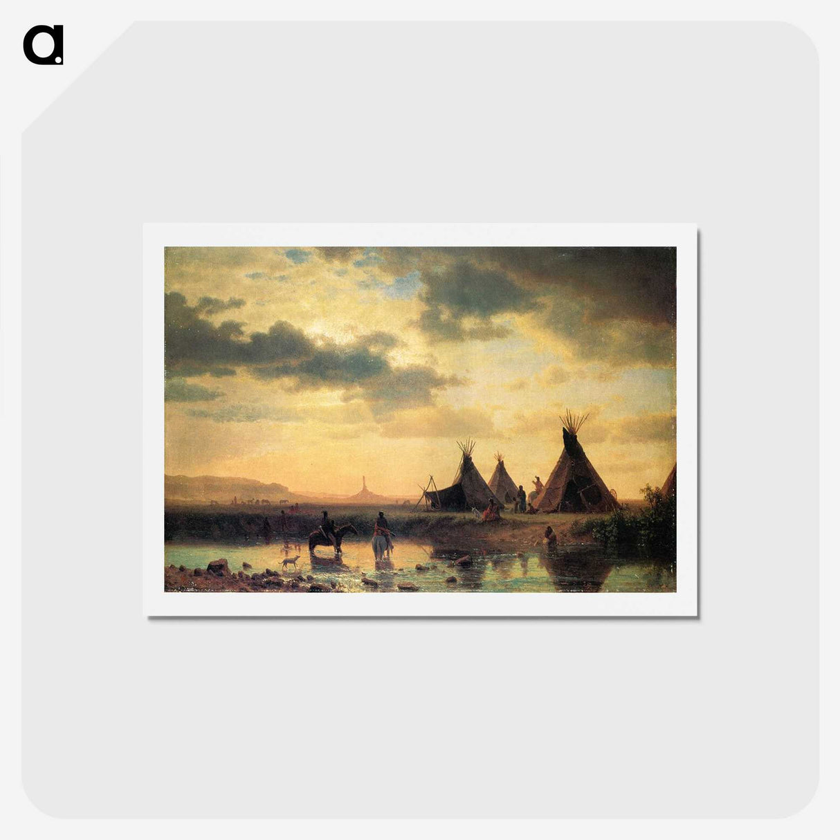 1-50_Albert-Bierstadt_hagaki