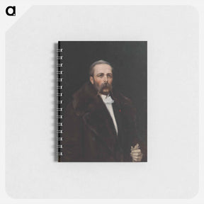 アートメモ帳-Portrait of the artist's father chief director carl albert edelfelt - アルバート エーデルフェルト Memo.