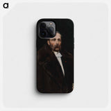 Portrait of the artist's father chief director carl albert edelfelt - アルバート エーデルフェルト Phone Case.