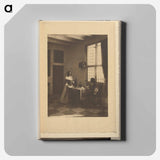 A Flemish Interior - アルフレッド スティーグリッツ Canvas.