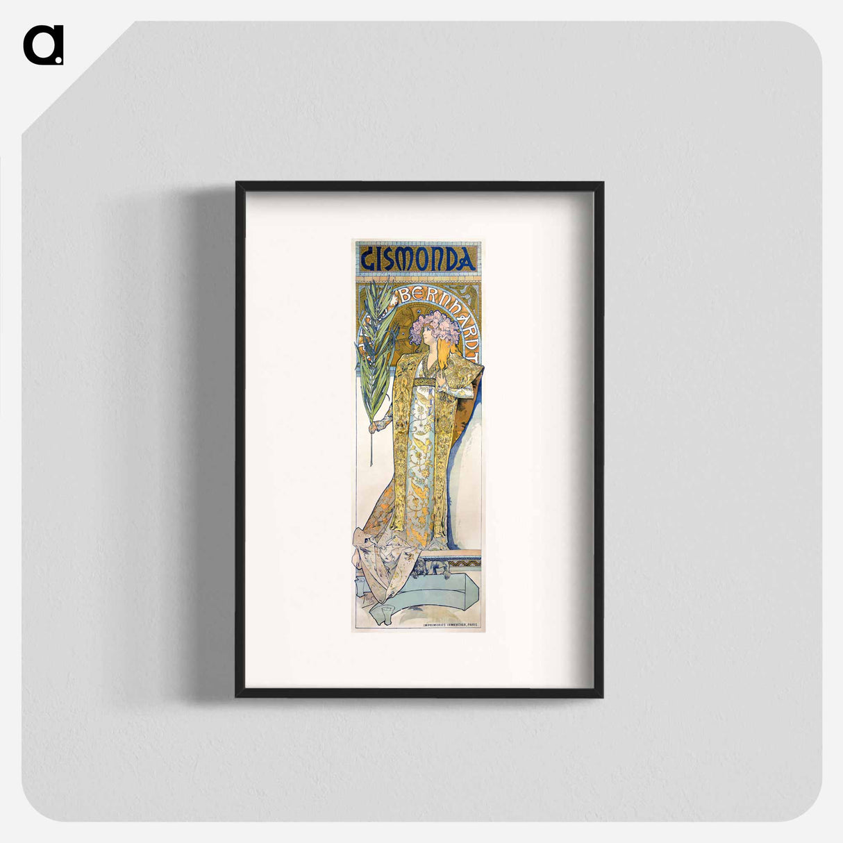 Gismonda - Alphonse Mucha Poster.