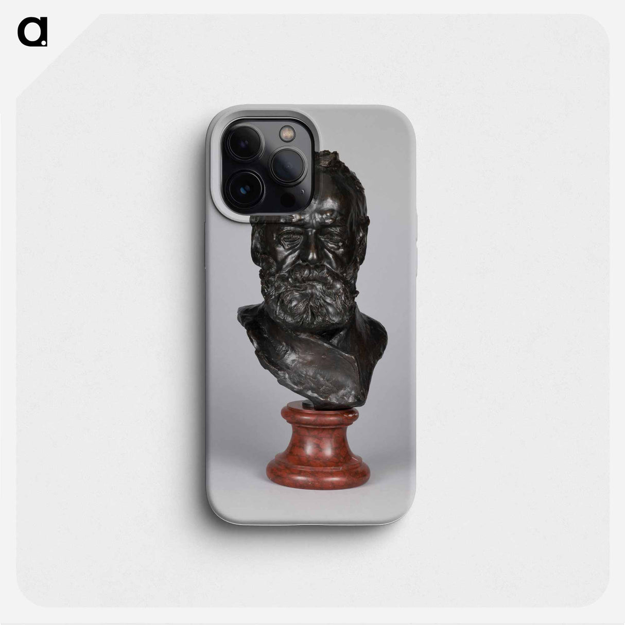 Bust of Victor Hugo - オーギュスト ロダン Phone Case.