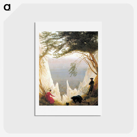 1-50_Caspar-David-Friedrich_hagaki