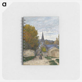 アートメモ帳-Street in Sainte-Adresse - クロード モネ Memo.