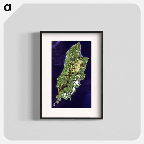 アートポスター-The Isle of Man
 - 上空からの地球 Poster.