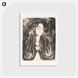 1-50_Edvard-Munch_hagaki