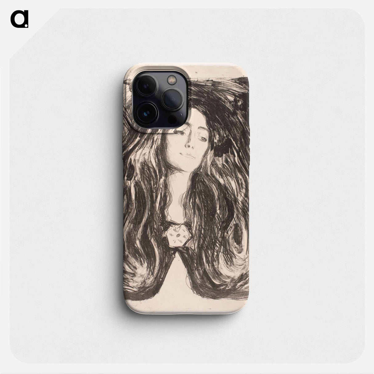 Madonna - Edvard Munch Phone Case.