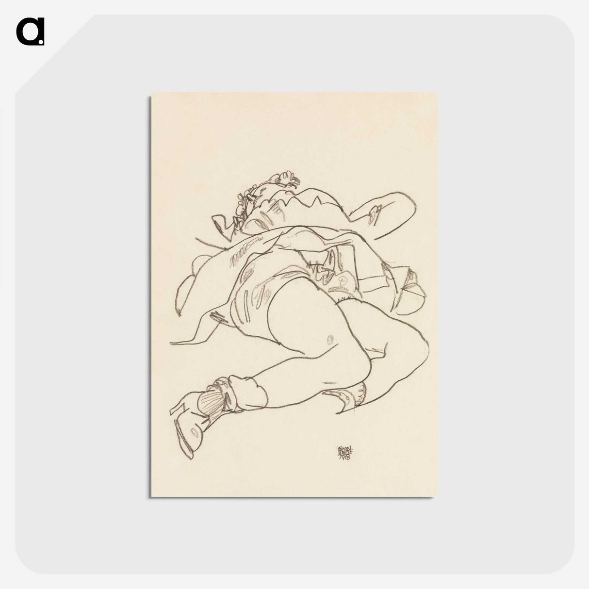1-50_Egon-Schiele_postcard