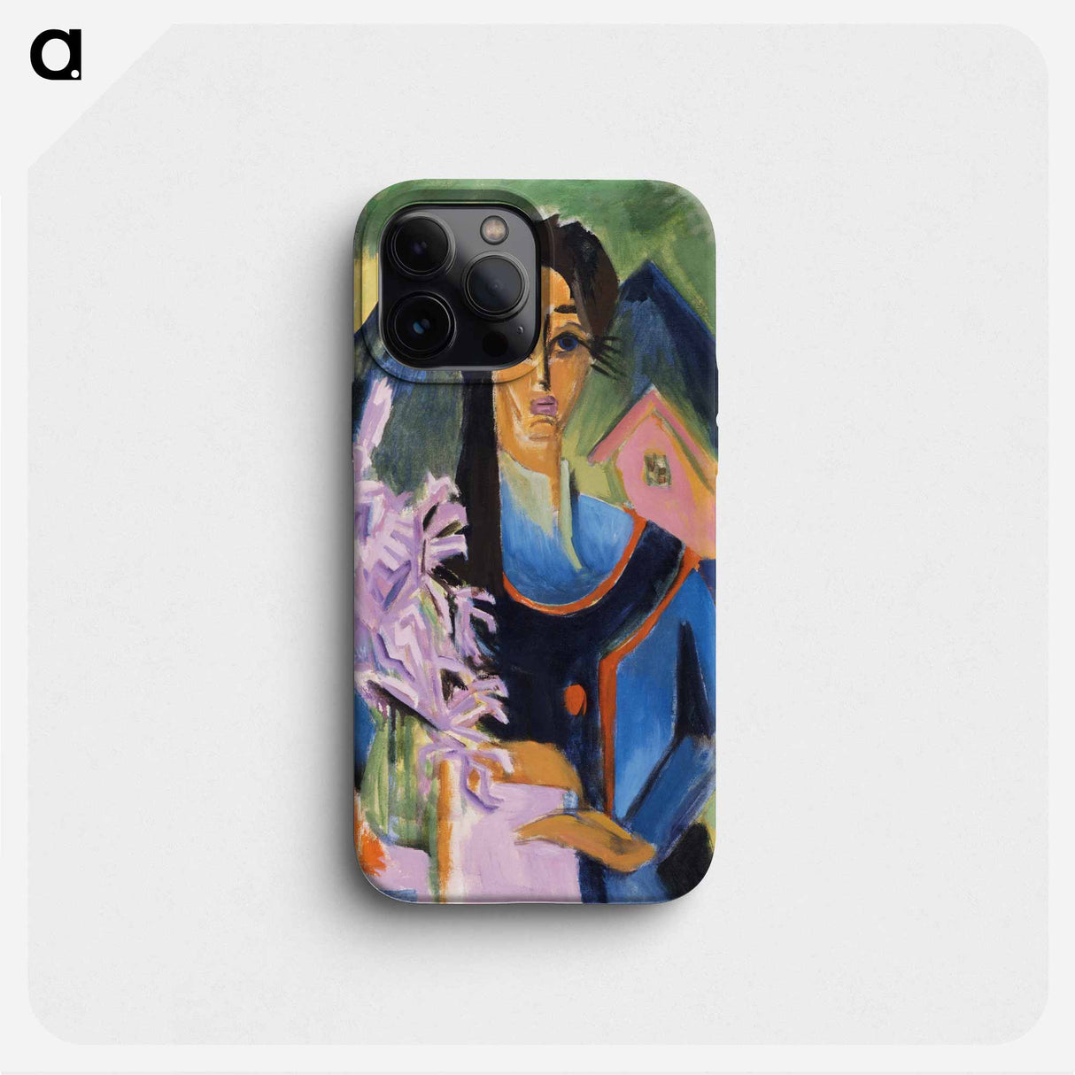 Sunday in the Alps - Ernst Ludwig Kirchner Phone Case.