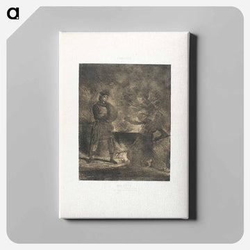 ブラウン - ウジェーヌ ドラクロワ Canvas.