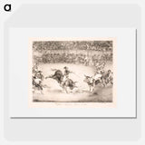 The famous American, Mariano Ceballos - Francisco de Goya Poster.