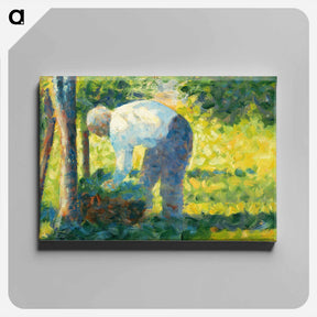 アートパネル-The Gardener - ジョルジュ スーラ Canvas.