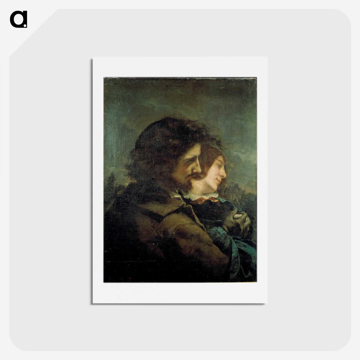 1-50_Gustave-Courbet_hagaki