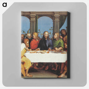 アートパネル-The Last Supper - ハンス ホルバイン Canvas.