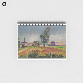 アートメモ帳-Paysage Des Environs De Toulouse, Le Pont Des Demoiselles - アンリ マティス Memo.