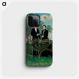 The Past and the Present, or Philosophical Thought - Henri Rousseau Phone Case.