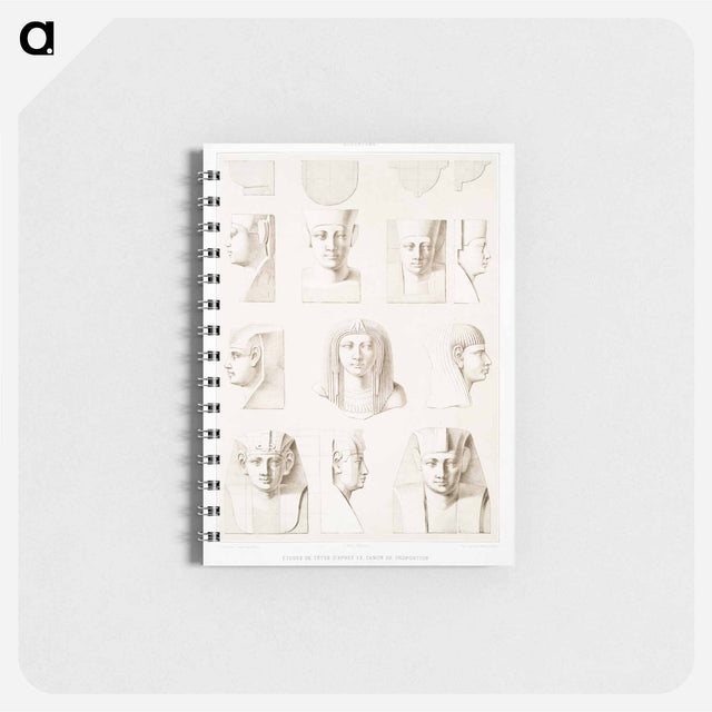 アートメモ帳-Egyptian Head Proportions
 - エジプト美術史 Memo.