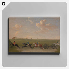 アートパネル-The Chaise Match Run
 - ジェームス ヒース Canvas.