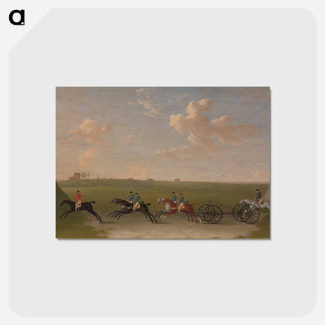 アートポストカード-The Chaise Match Run
 - ジェームス ヒース Postcard.