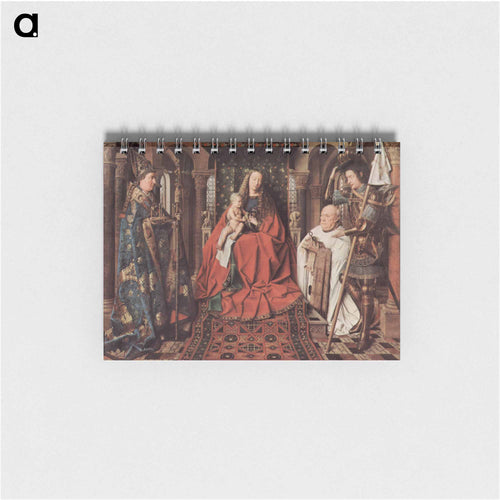 Madonna and Child with Canon Joris van der Paele - ヤン ファン エイク Memo.