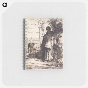 アートメモ帳-The Large Shepherdess - ジャン フランソワ ミレー Memo.