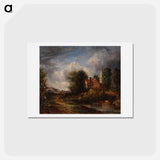 アートポストカード-The Valley Farm
 - ジョン コンスタブル Postcard.