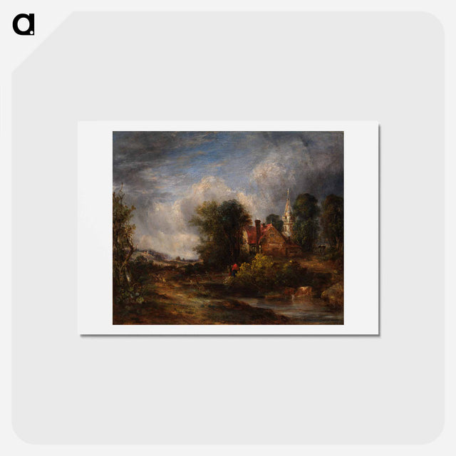 アートポストカード-The Valley Farm
 - ジョン コンスタブル Postcard.