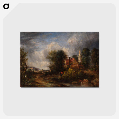 アートポストカード-The Valley Farm
 - ジョン コンスタブル Postcard.