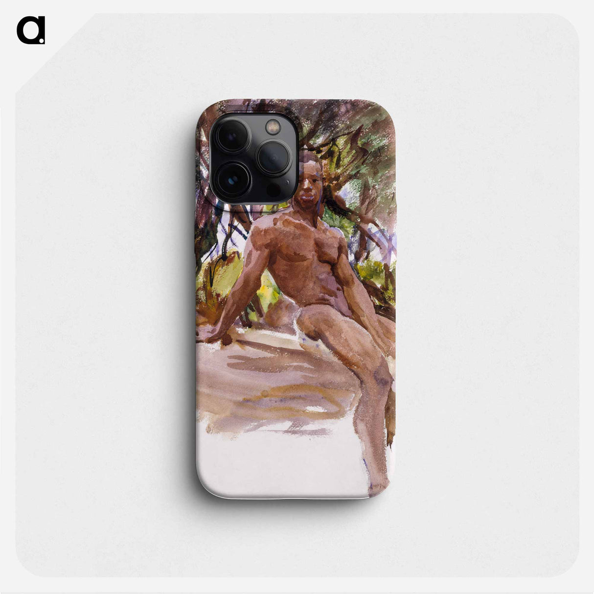 Man and Trees - John Singer Sargent Phone Case.