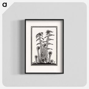 アートポスター-Ferns - ユリー デ フラーハ Poster.