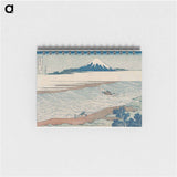 The Jewel River in Musashi Province - 葛飾 北斎 Memo.