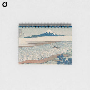 アートメモ帳-The Jewel River in Musashi Province - 葛飾 北斎 Memo.