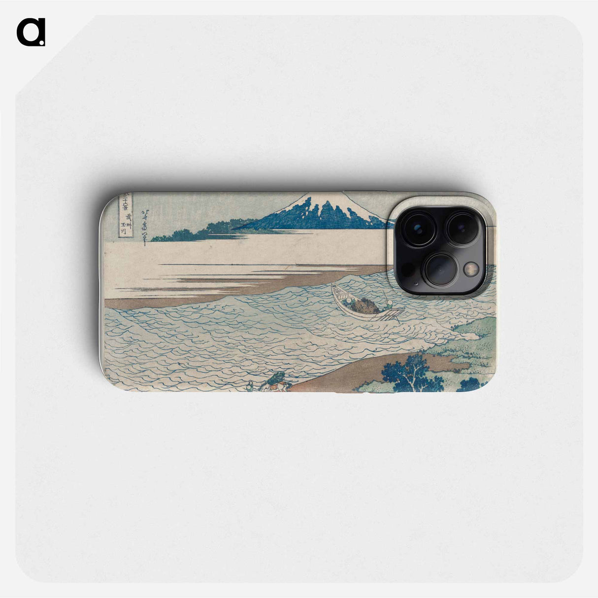 The Jewel River in Musashi Province - 葛飾 北斎 Phone Case.