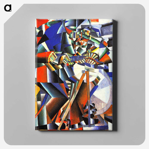 The Knife Grinder - カジミール マレーヴィチ Canvas.