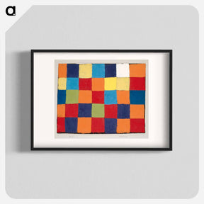 アートポスター-Qu 1 Color Chart
 - バーゼル美術館 Poster.