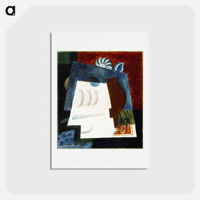アートポストカード-Still LIfe with Envelope - ルイ マルクーシ Postcard.