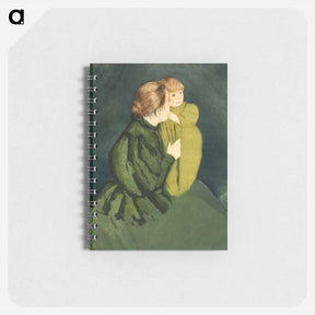 アートメモ帳-Peasant Mother and Child - メアリー カサット Memo.