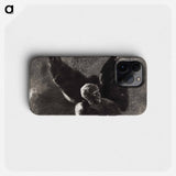 Glory and Praise To You, Satan, In the Heights of Heaven, Where You Reigned, and in the Depths of Hell, Where, Vanquished, You Dream In Silence - オディロン ルドン Phone Case.