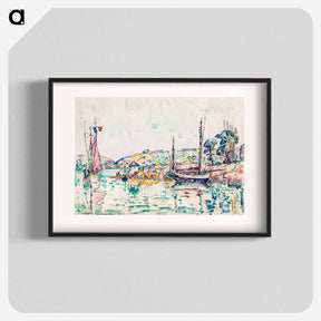 アートポスター-Concarneau - ポール シニャック Poster.