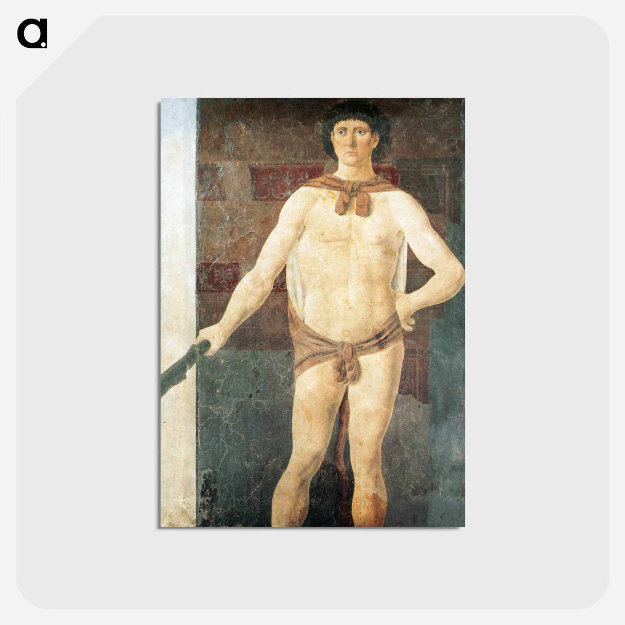 Hercules - ピエロ デラ フランチェスカ Postcard.