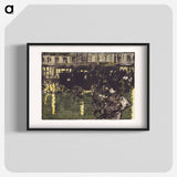 A Street on a Rainy Evening
 - ピエール ボナール Poster.