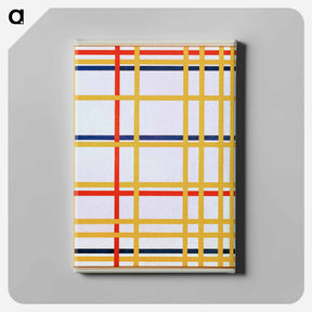 アートパネル-Piet Mondrian's New York City I - ピエト モンドリアン Canvas.
