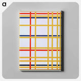 Piet Mondrian's New York City I - Piet Mondrian Canvas.