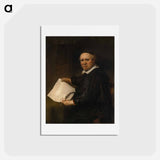 アートポストカード-Lieven Willemsz van Coppenol by Rembrandt van Rijn - レンブラント ファン レイン Postcard.