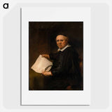 Lieven Willemsz van Coppenol by Rembrandt van Rijn - Rembrandt van Rijn Poster.